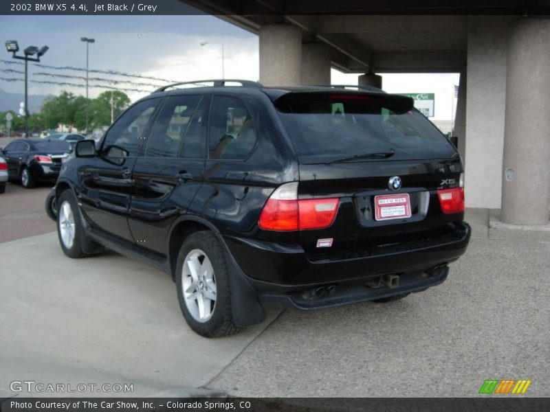 Jet Black / Grey 2002 BMW X5 4.4i