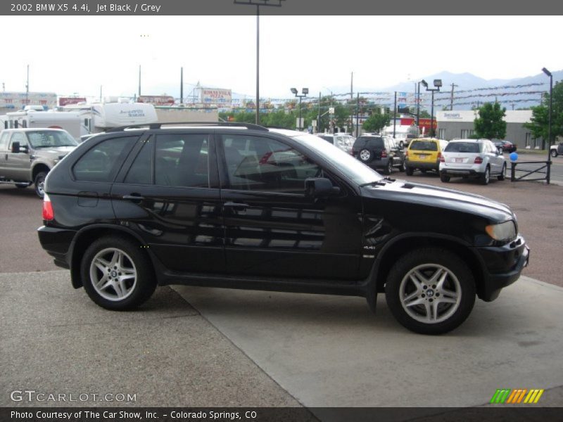 Jet Black / Grey 2002 BMW X5 4.4i