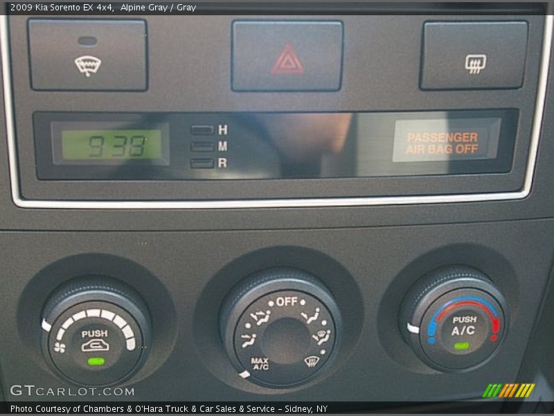 Alpine Gray / Gray 2009 Kia Sorento EX 4x4
