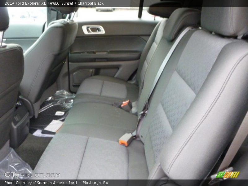 Sunset / Charcoal Black 2014 Ford Explorer XLT 4WD