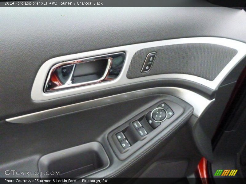 Sunset / Charcoal Black 2014 Ford Explorer XLT 4WD