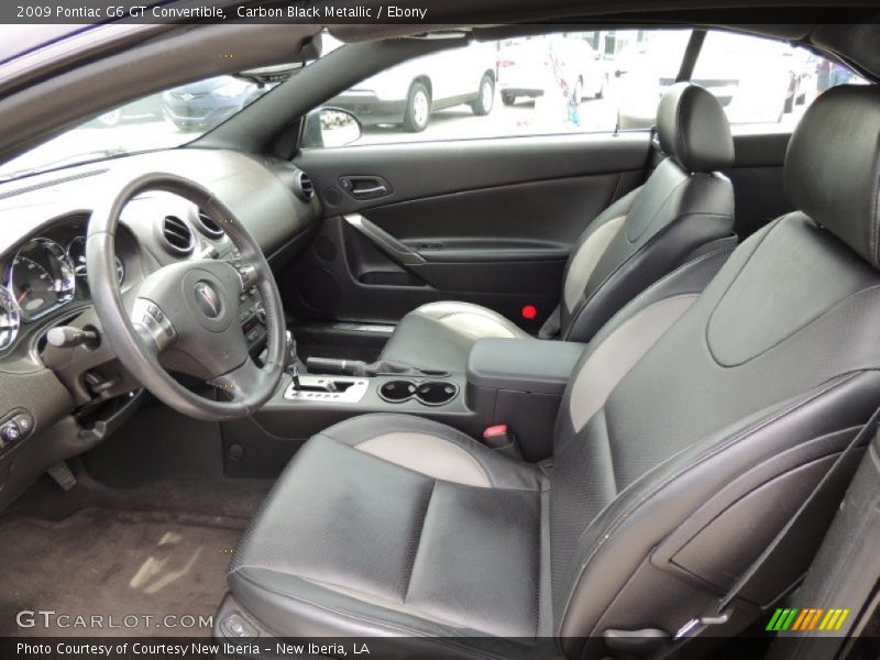 Front Seat of 2009 G6 GT Convertible