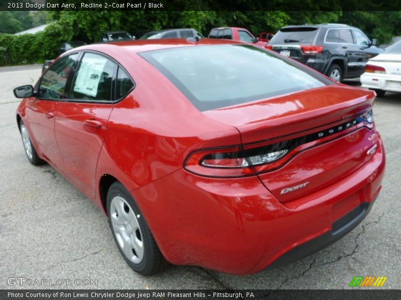 Redline 2-Coat Pearl / Black 2013 Dodge Dart Aero