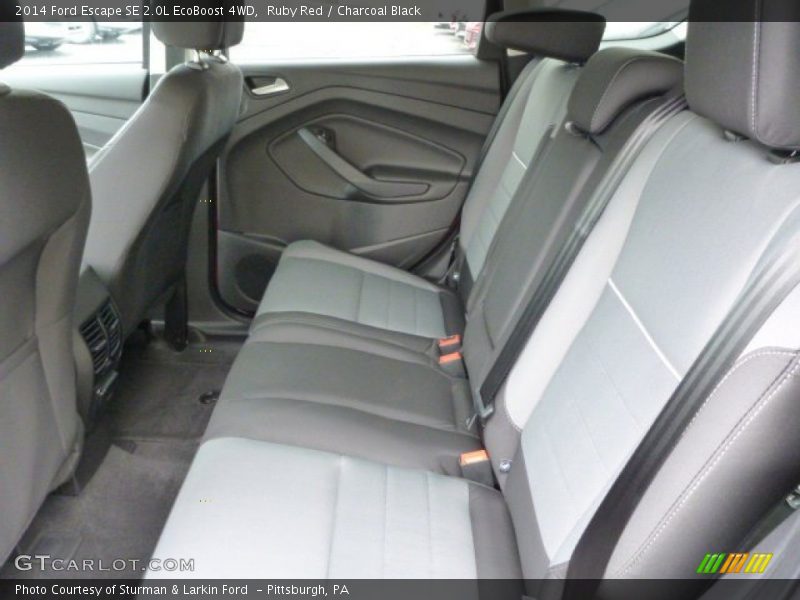 Rear Seat of 2014 Escape SE 2.0L EcoBoost 4WD