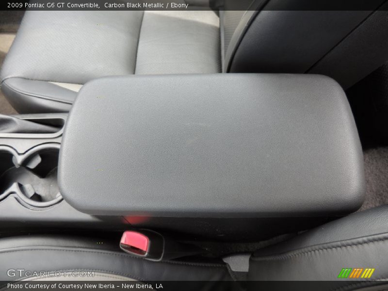 Carbon Black Metallic / Ebony 2009 Pontiac G6 GT Convertible