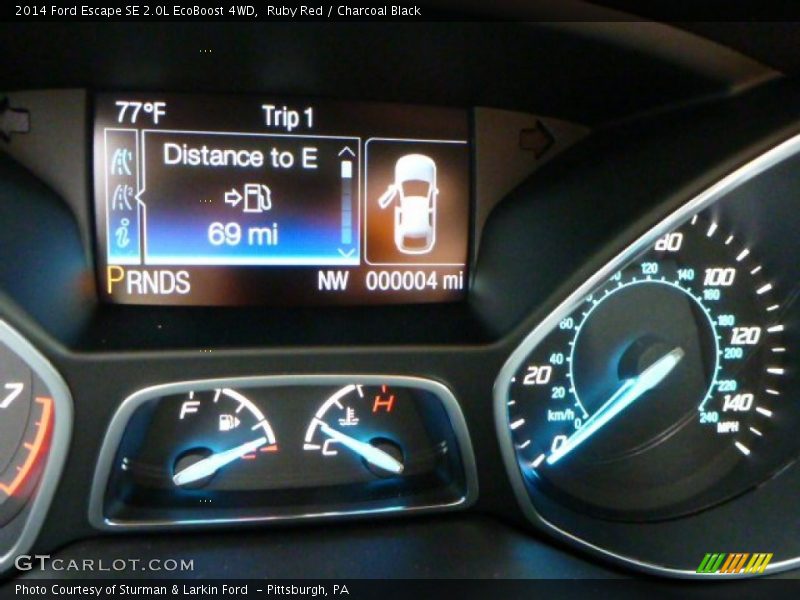 Ruby Red / Charcoal Black 2014 Ford Escape SE 2.0L EcoBoost 4WD