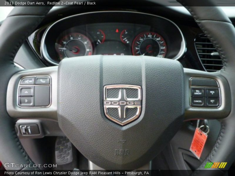 Redline 2-Coat Pearl / Black 2013 Dodge Dart Aero
