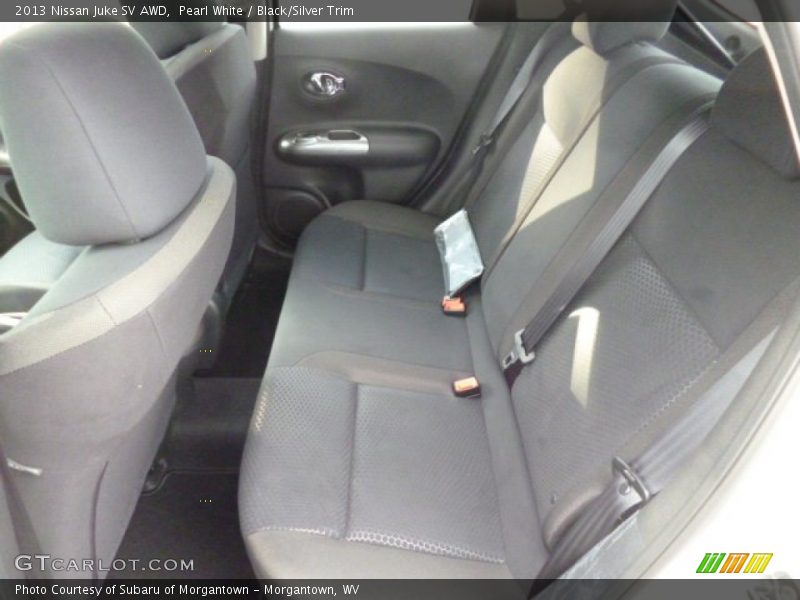 Pearl White / Black/Silver Trim 2013 Nissan Juke SV AWD