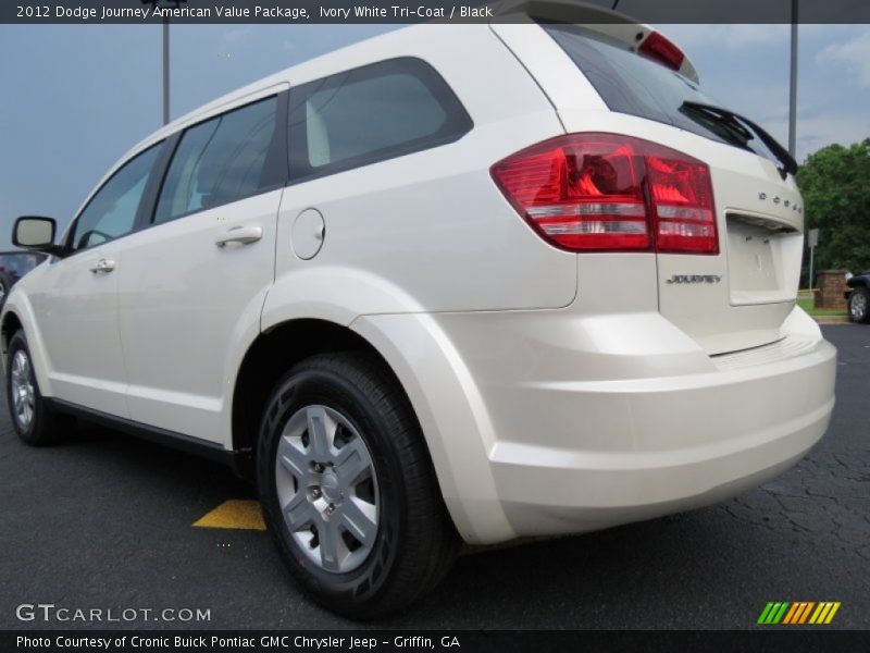  2012 Journey American Value Package Ivory White Tri-Coat