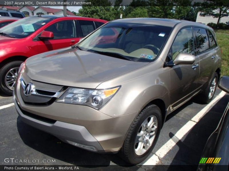 Desert Rock Metallic / Parchment 2007 Acura MDX