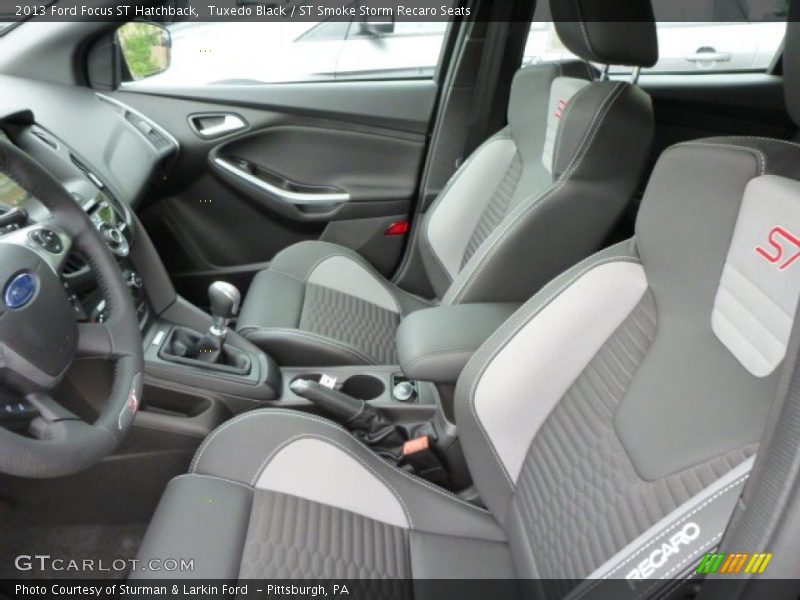 Front Seat of 2013 Focus ST Hatchback