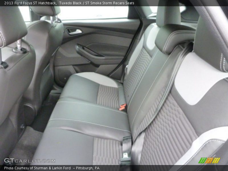 Rear Seat of 2013 Focus ST Hatchback