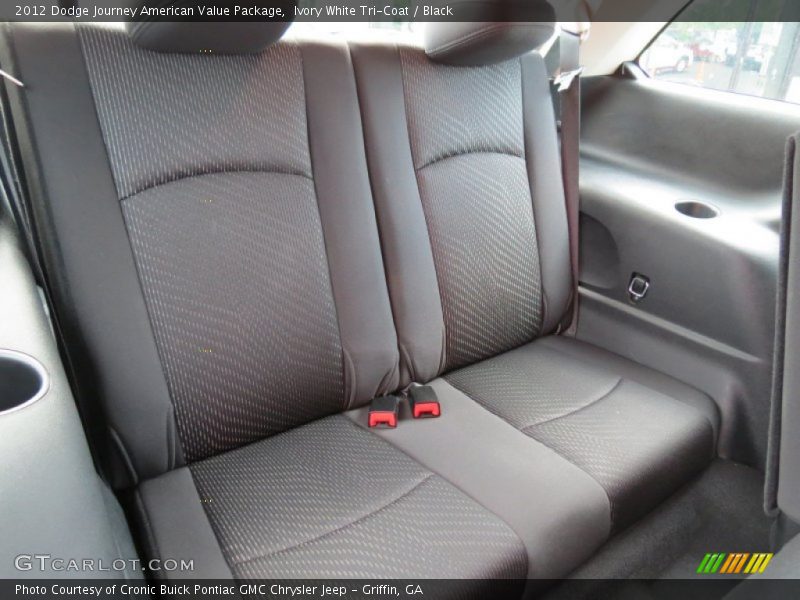 Ivory White Tri-Coat / Black 2012 Dodge Journey American Value Package