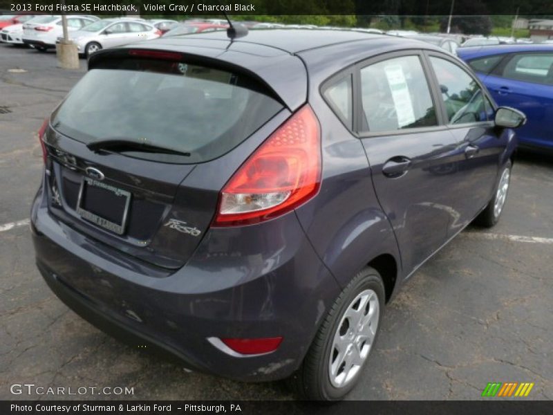 Violet Gray / Charcoal Black 2013 Ford Fiesta SE Hatchback