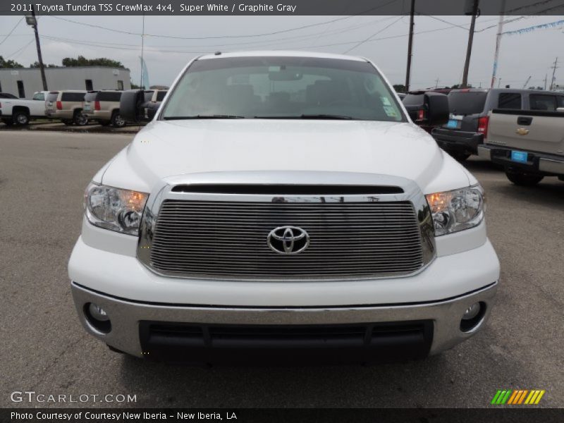 Super White / Graphite Gray 2011 Toyota Tundra TSS CrewMax 4x4