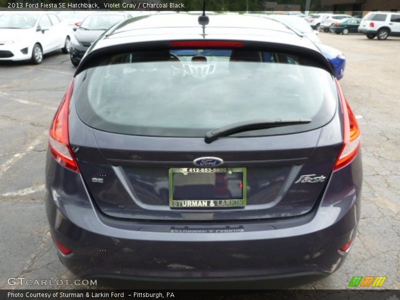 Violet Gray / Charcoal Black 2013 Ford Fiesta SE Hatchback