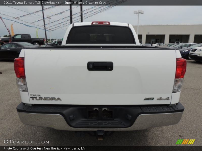 Super White / Graphite Gray 2011 Toyota Tundra TSS CrewMax 4x4