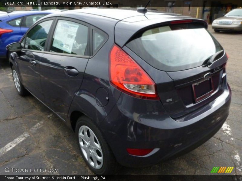 Violet Gray / Charcoal Black 2013 Ford Fiesta SE Hatchback