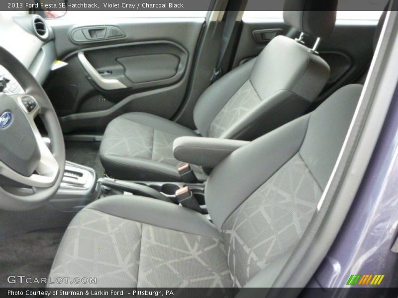 Violet Gray / Charcoal Black 2013 Ford Fiesta SE Hatchback