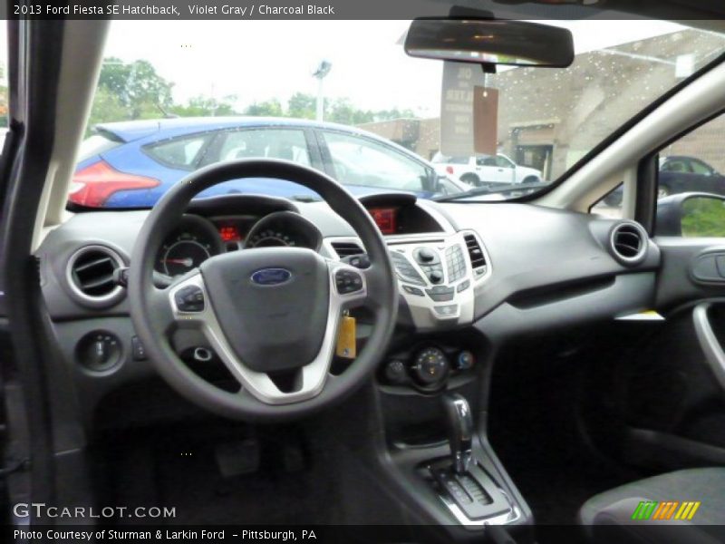 Violet Gray / Charcoal Black 2013 Ford Fiesta SE Hatchback