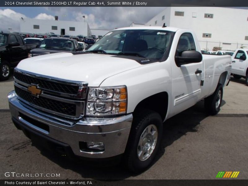 Summit White / Ebony 2014 Chevrolet Silverado 2500HD LT Regular Cab 4x4