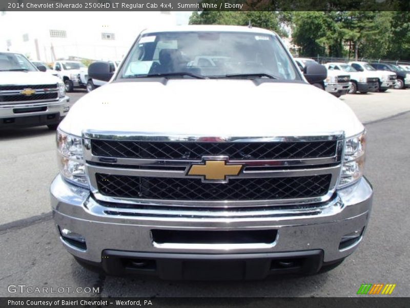 Summit White / Ebony 2014 Chevrolet Silverado 2500HD LT Regular Cab 4x4