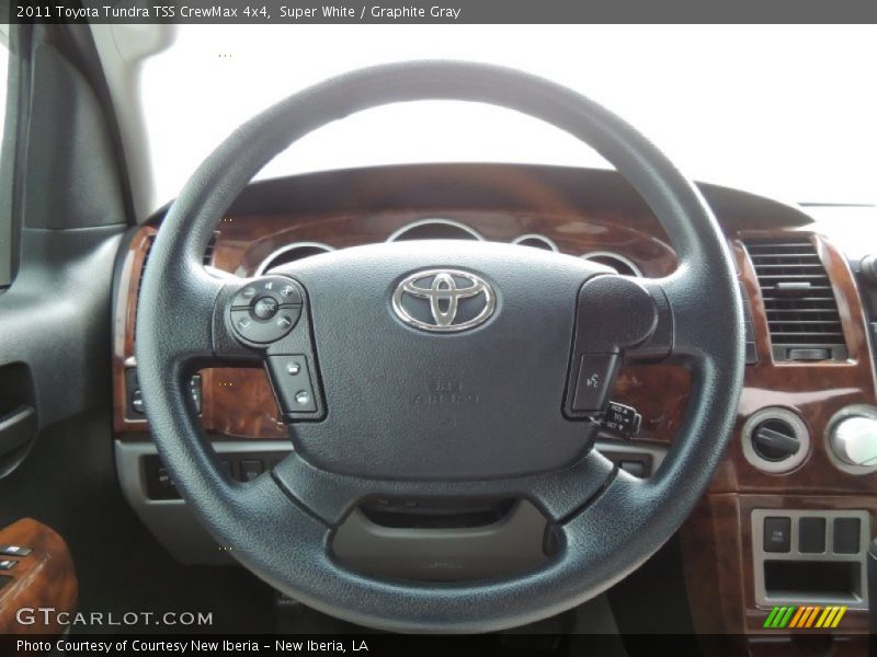 Super White / Graphite Gray 2011 Toyota Tundra TSS CrewMax 4x4