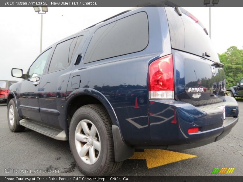 Navy Blue Pearl / Charcoal 2010 Nissan Armada SE