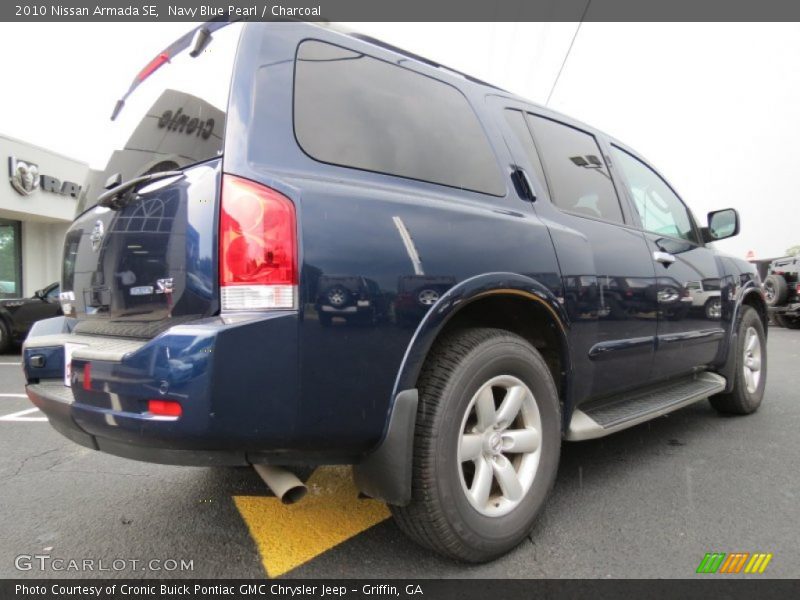 Navy Blue Pearl / Charcoal 2010 Nissan Armada SE