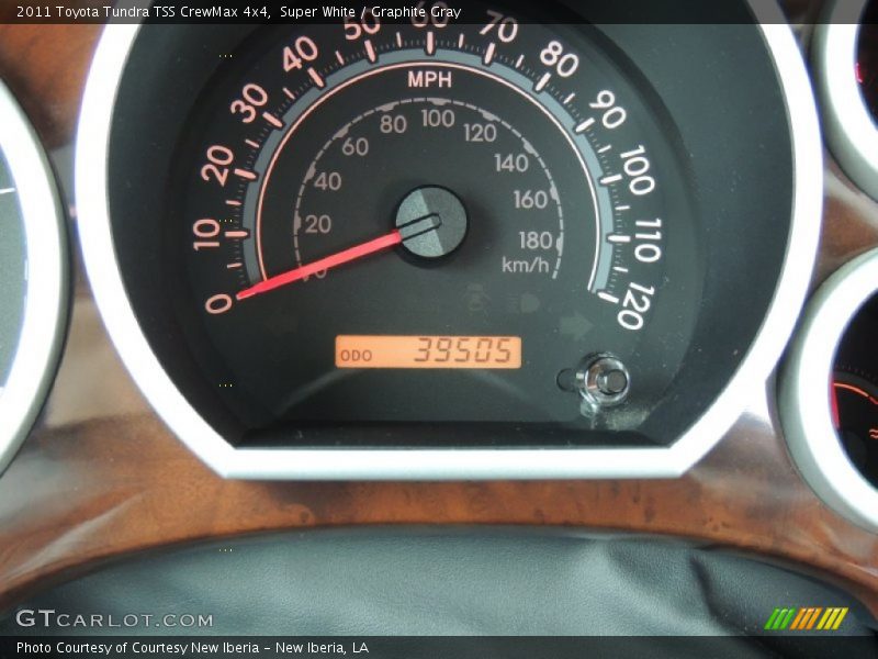 Super White / Graphite Gray 2011 Toyota Tundra TSS CrewMax 4x4