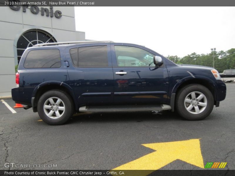 Navy Blue Pearl / Charcoal 2010 Nissan Armada SE