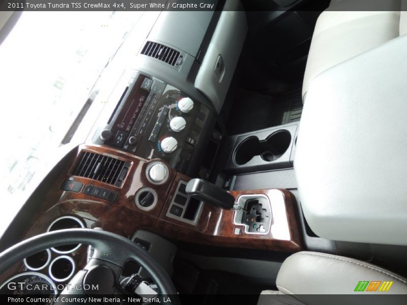 Super White / Graphite Gray 2011 Toyota Tundra TSS CrewMax 4x4