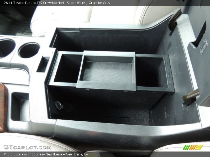 Super White / Graphite Gray 2011 Toyota Tundra TSS CrewMax 4x4
