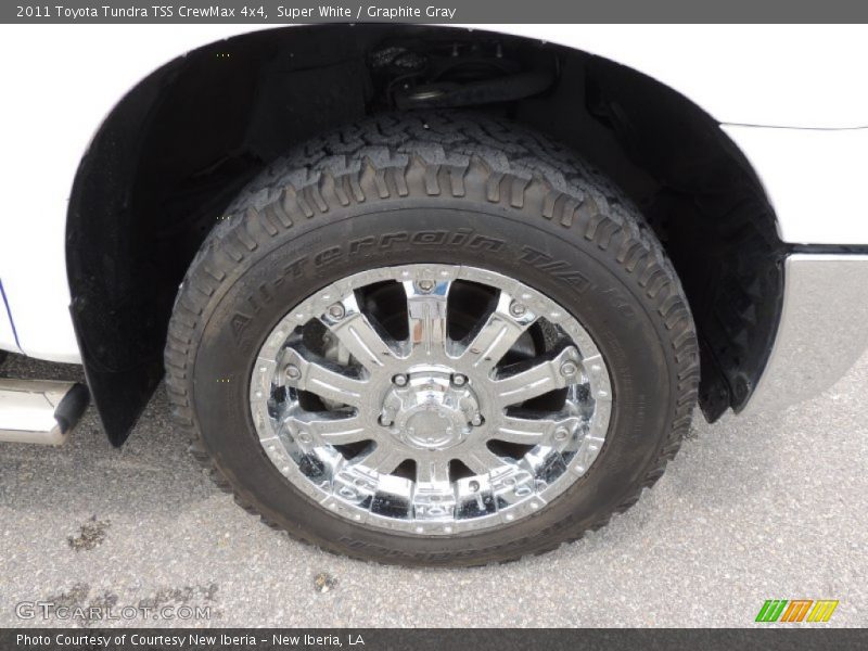 Super White / Graphite Gray 2011 Toyota Tundra TSS CrewMax 4x4