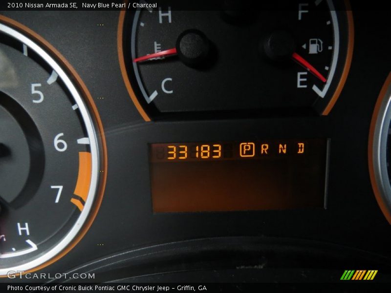 Navy Blue Pearl / Charcoal 2010 Nissan Armada SE