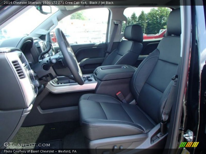  2014 Silverado 1500 LTZ Z71 Crew Cab 4x4 Jet Black Interior