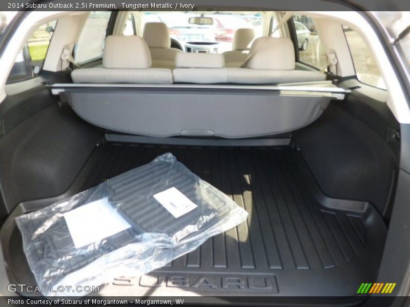 Tungsten Metallic / Ivory 2014 Subaru Outback 2.5i Premium