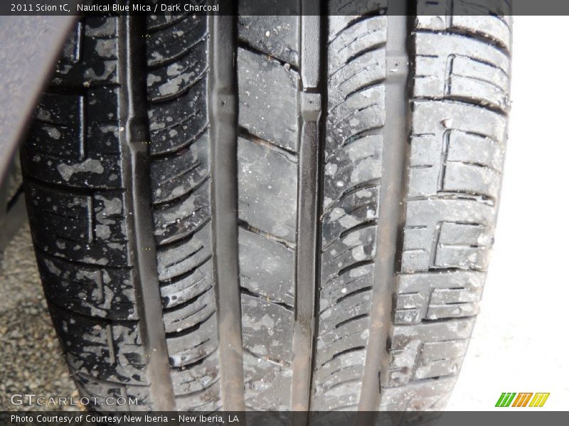 Nautical Blue Mica / Dark Charcoal 2011 Scion tC