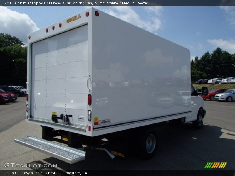 Summit White / Medium Pewter 2013 Chevrolet Express Cutaway 3500 Moving Van
