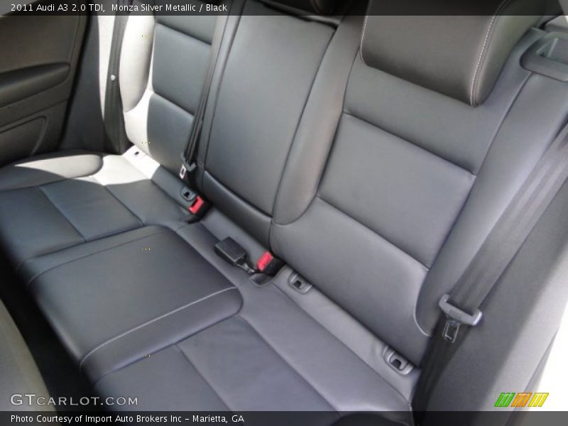 Monza Silver Metallic / Black 2011 Audi A3 2.0 TDI