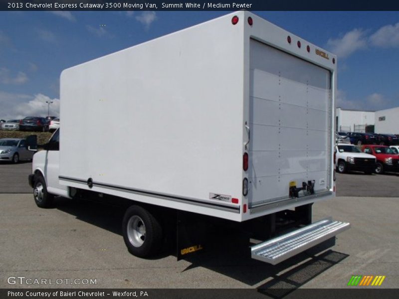 Summit White / Medium Pewter 2013 Chevrolet Express Cutaway 3500 Moving Van