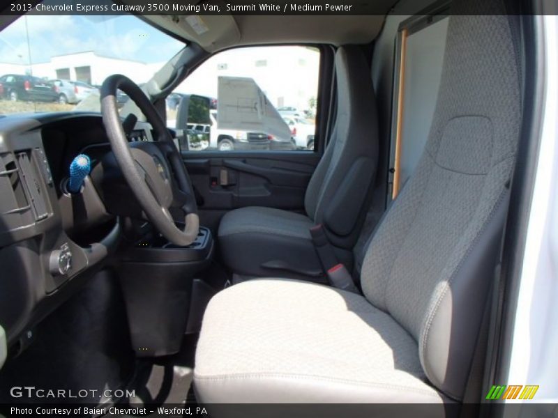 Summit White / Medium Pewter 2013 Chevrolet Express Cutaway 3500 Moving Van