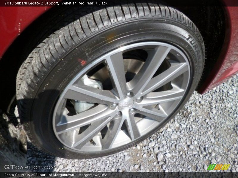 Venetian Red Pearl / Black 2013 Subaru Legacy 2.5i Sport