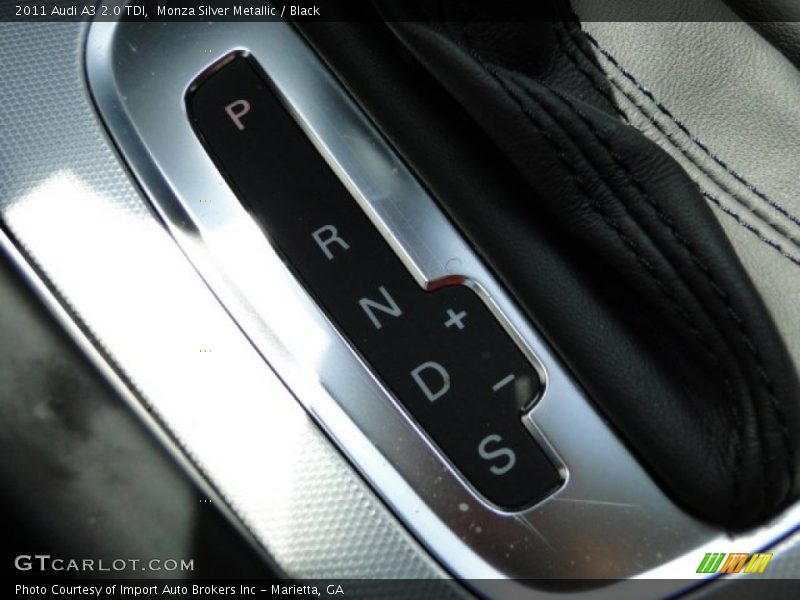 Monza Silver Metallic / Black 2011 Audi A3 2.0 TDI