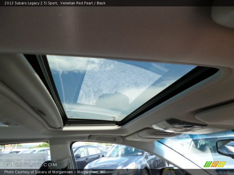 Venetian Red Pearl / Black 2013 Subaru Legacy 2.5i Sport