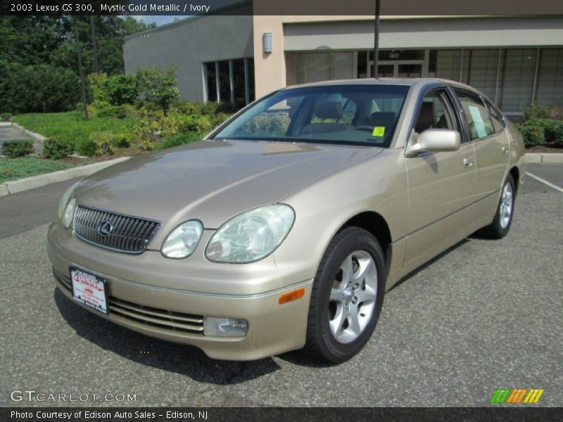 Mystic Gold Metallic / Ivory 2003 Lexus GS 300