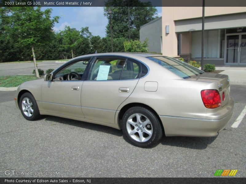 Mystic Gold Metallic / Ivory 2003 Lexus GS 300