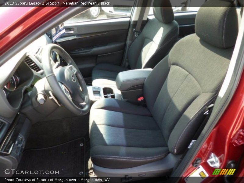 Venetian Red Pearl / Black 2013 Subaru Legacy 2.5i Sport