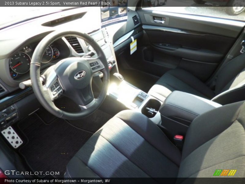 Venetian Red Pearl / Black 2013 Subaru Legacy 2.5i Sport