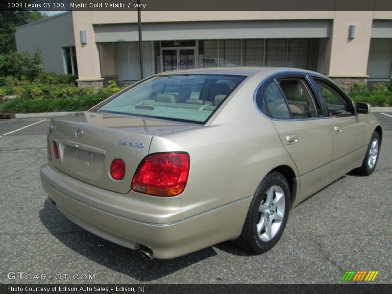 Mystic Gold Metallic / Ivory 2003 Lexus GS 300